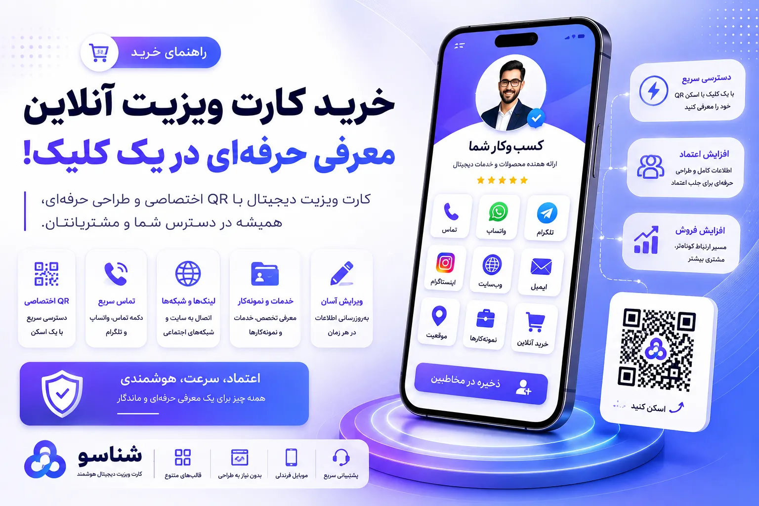 خرید کارت ویزیت آنلاین